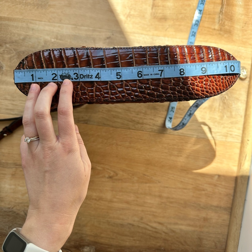 Brahmin Katie Crossbody in Pecan Melbourne - Picture 12 of 14